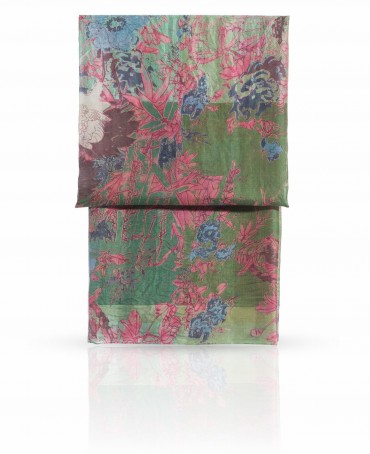 Палантин Женский SN-CRANE/BEIGE.TURQUE